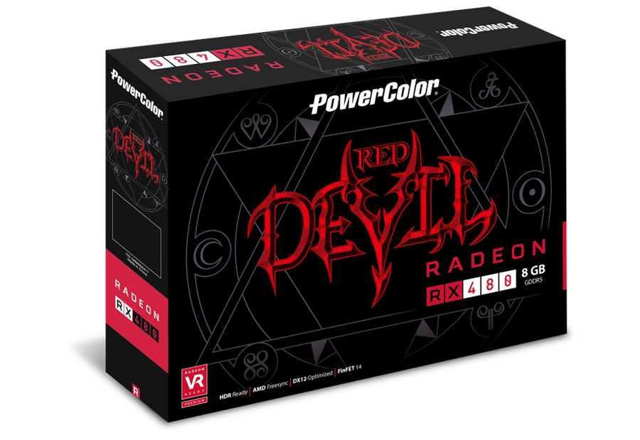 RED DEVIL RADEON RX 480 GDDR5 [VR]｜PowerColor (VR READY)｜株式会社アユート PCパーツ・VR・オーディオ等周辺機器 総合代理店
