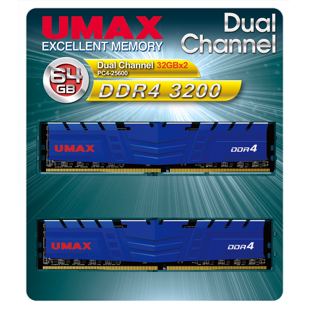UM-DDR4-3200シリーズ｜UMAX｜株式会社アユート PCパーツ・VR・オーディオ等周辺機器 総合代理店