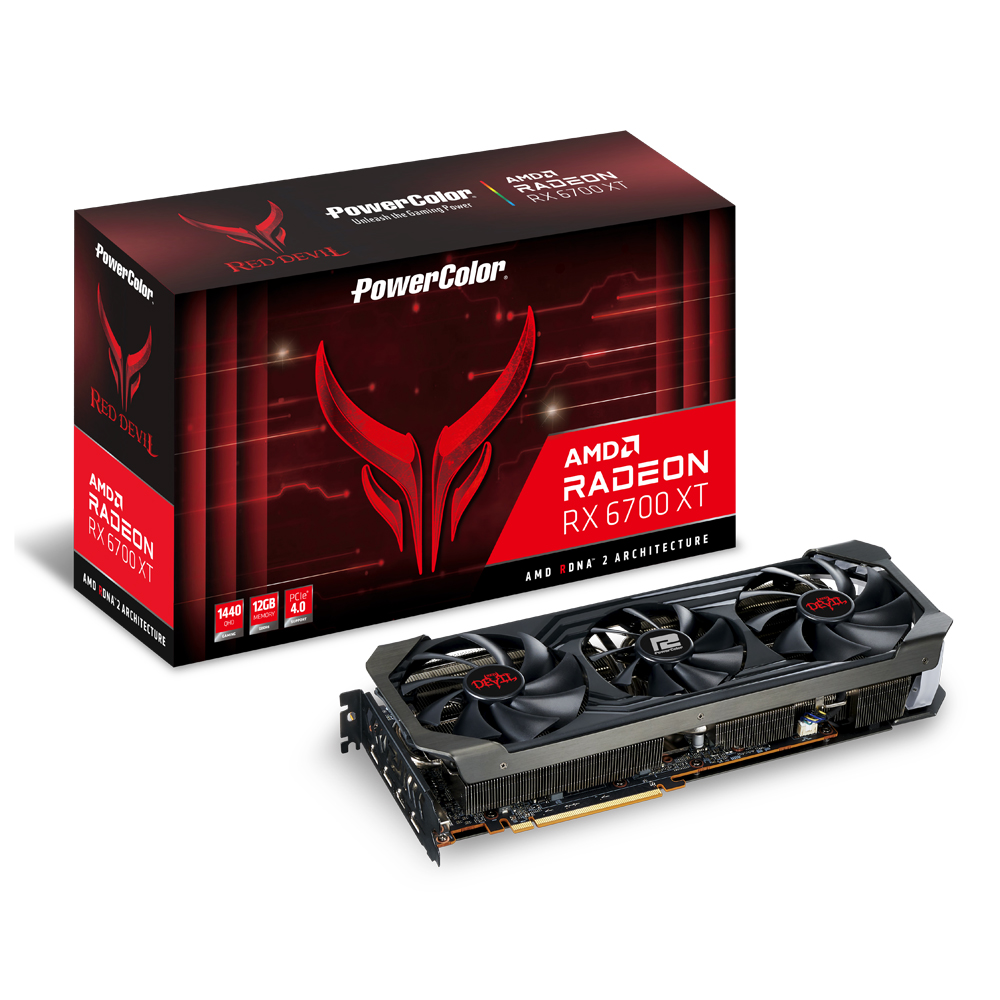 Red Devil AMD Radeon RX 6700 XT 12GB GDDR6｜PowerColor ...