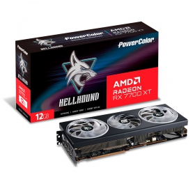Hellhound AMD Radeon RX 7700 XT 12GB GDDR6
