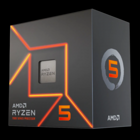 AMD Ryzen 5 7600, with Wraith Stealth Cooler