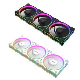ASUS Prime MR120 ARGB Fan Black/White - Triple Pack