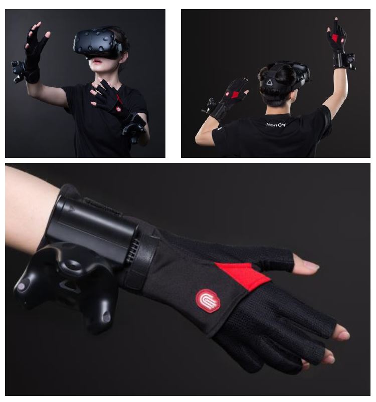 HTC VIVE用グローブ型VRコントローラー 「Hi5 VR GLOVE BUSINESS 