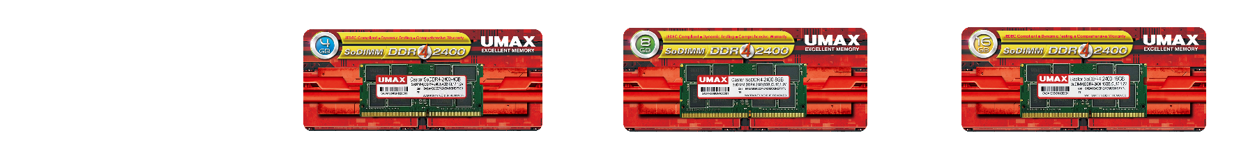 UM-SODDR4-2400シリーズ｜UMAX｜株式会社アユート PCパーツ・VR