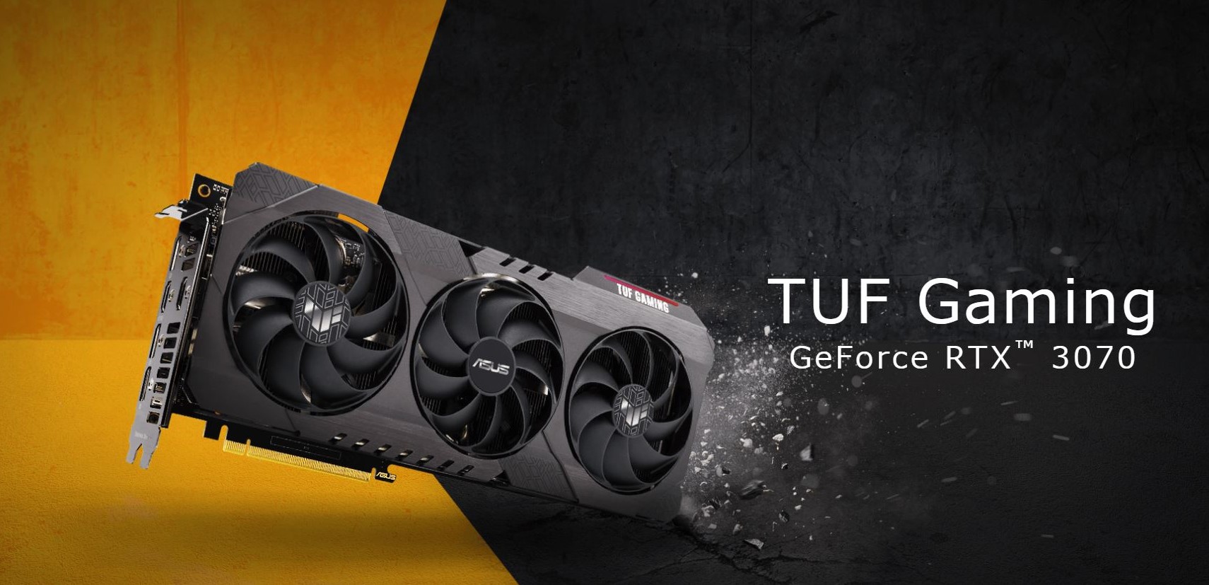 NVIDIA GeForce RTX 3070搭載グラフィックカード「TUF-RTX3070-O8G ...
